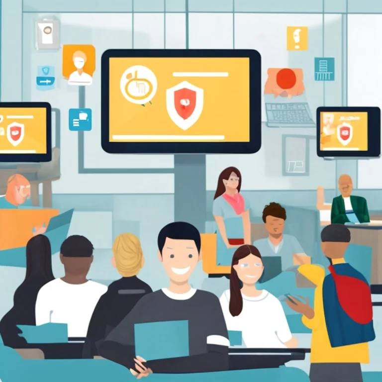 Cybersecurity course session in progress