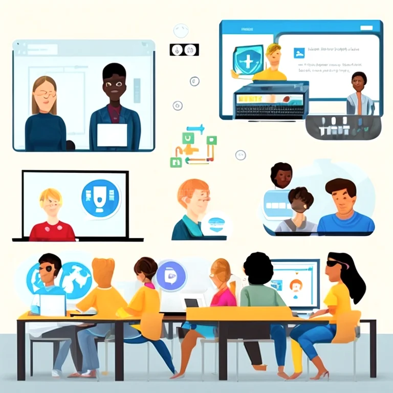 SafeTopsy cybersecurity training session