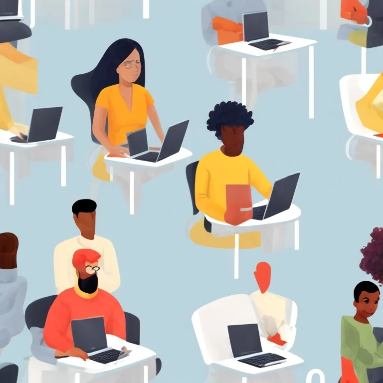 Contact form illustration