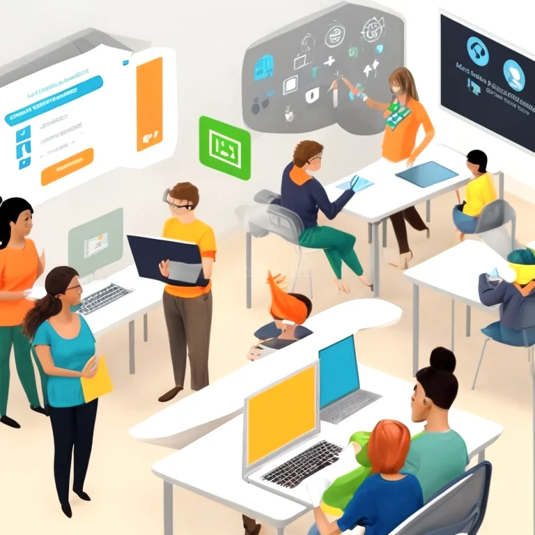 Contact form illustration